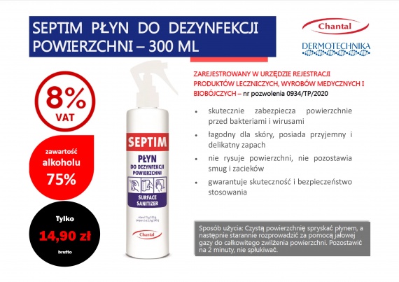 płyn do dezynfekcji Septim